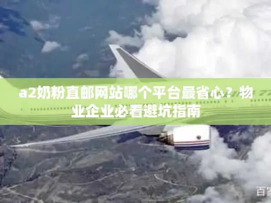a2奶粉直邮网站哪个平台最省心？物业企业必看避坑指南
