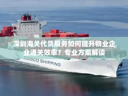 深圳海关代货服务如何提升物业企业通关效率？专业方案解读