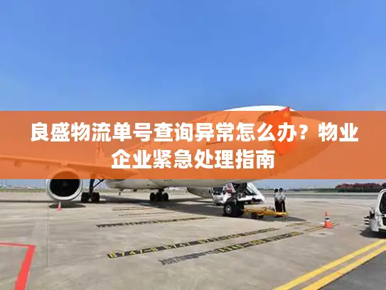 良盛物流单号查询异常怎么办？物业企业紧急处理指南
