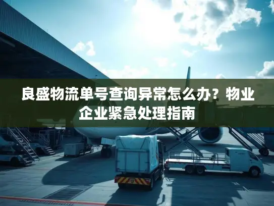 良盛物流单号查询异常怎么办？物业企业紧急处理指南