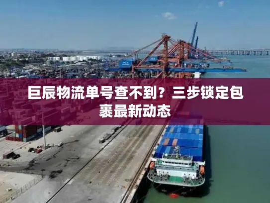 巨辰物流单号查不到？三步锁定包裹最新动态