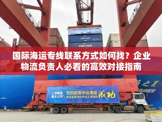 国际海运专线联系方式如何找？企业物流负责人必看的高效对接指南