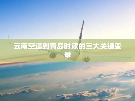 云南空运到青岛时效的三大关键变量