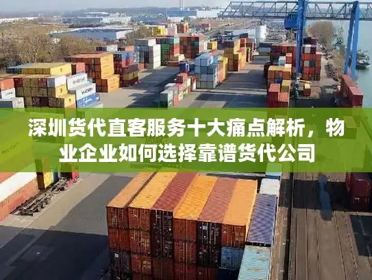 深圳货代直客服务十大痛点解析，物业企业如何选择靠谱货代公司