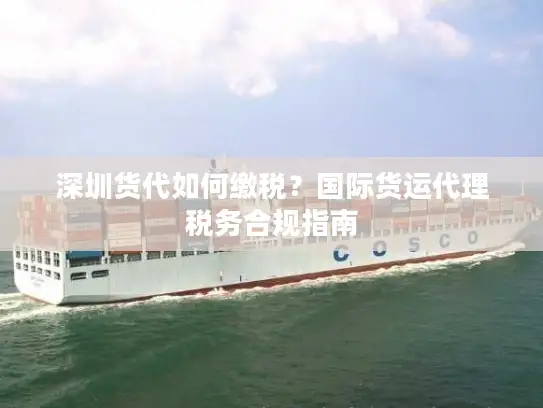 深圳货代如何缴税？国际货运代理税务合规指南