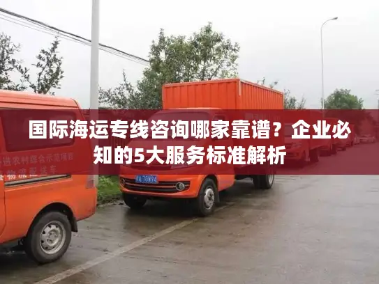 国际海运专线咨询哪家靠谱？企业必知的5大服务标准解析