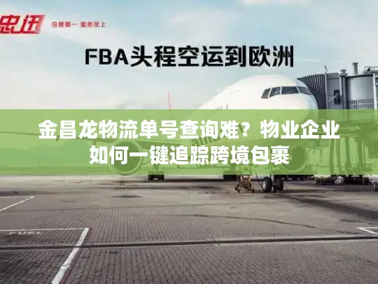 金昌龙物流单号查询难？物业企业如何一键追踪跨境包裹