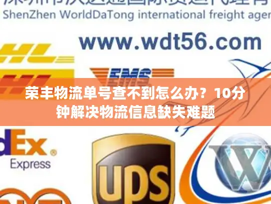 荣丰物流单号查不到怎么办？10分钟解决物流信息缺失难题