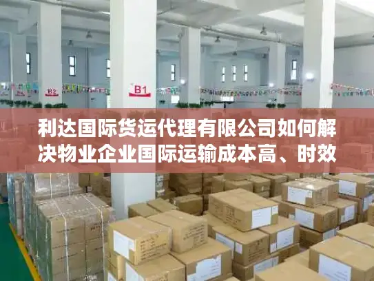 利达国际货运代理有限公司如何解决物业企业国际运输成本高、时效不稳难题？