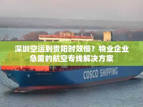 深圳空运到贵阳时效慢？物业企业急需的航空专线解决方案