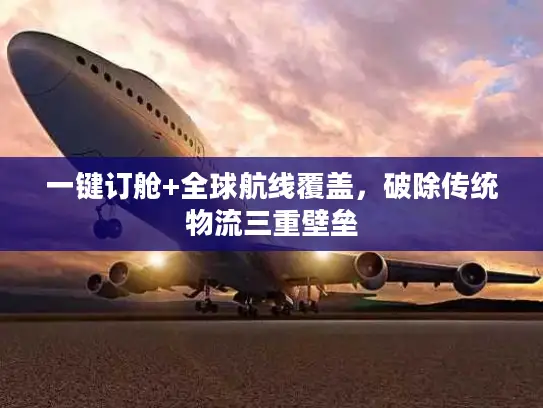 一键订舱+全球航线覆盖，破除传统物流三重壁垒
