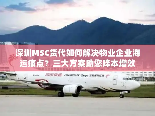 深圳MSC货代如何解决物业企业海运痛点？三大方案助您降本增效