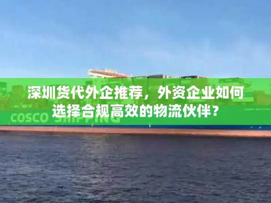 深圳货代外企推荐，外资企业如何选择合规高效的物流伙伴？