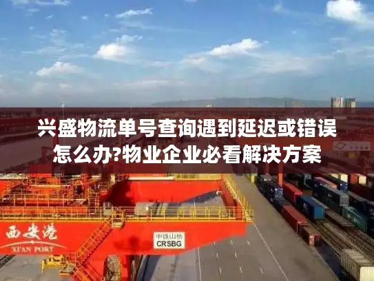 兴盛物流单号查询遇到延迟或错误怎么办?物业企业必看解决方案
