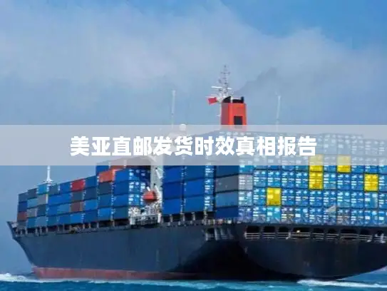 美亚直邮发货时效真相报告