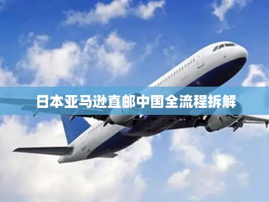 日本亚马逊直邮中国全流程拆解