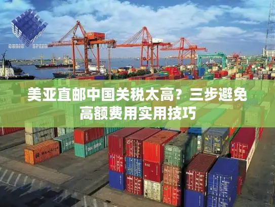 美亚直邮中国关税太高？三步避免高额费用实用技巧