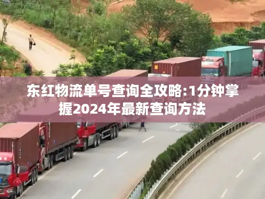 东红物流单号查询全攻略:1分钟掌握2024年最新查询方法