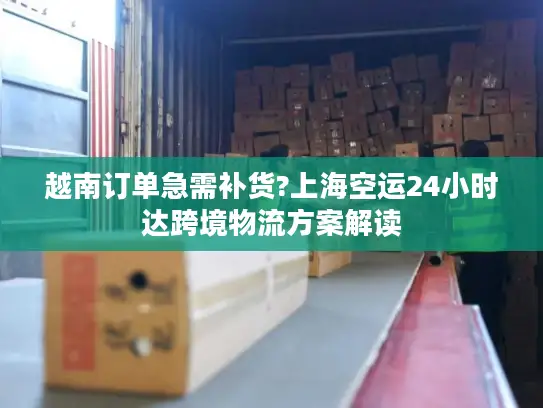 越南订单急需补货?上海空运24小时达跨境物流方案解读