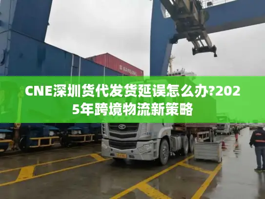 CNE深圳货代发货延误怎么办?2025年跨境物流新策略