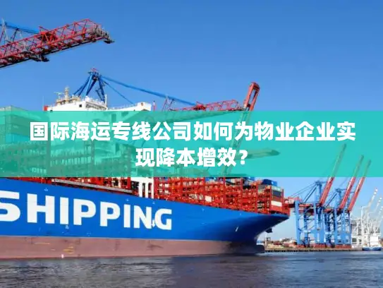 国际海运专线公司如何为物业企业实现降本增效？