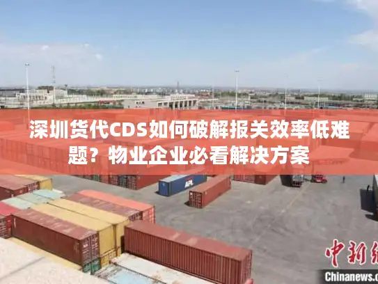 深圳货代CDS如何破解报关效率低难题？物业企业必看解决方案