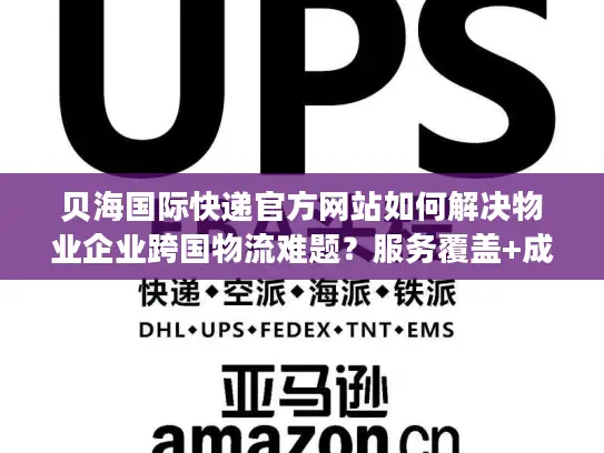 贝海国际快递官方网站如何解决物业企业跨国物流难题？服务覆盖+成本优化全解析