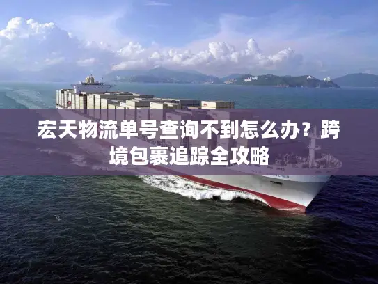 宏天物流单号查询不到怎么办？跨境包裹追踪全攻略