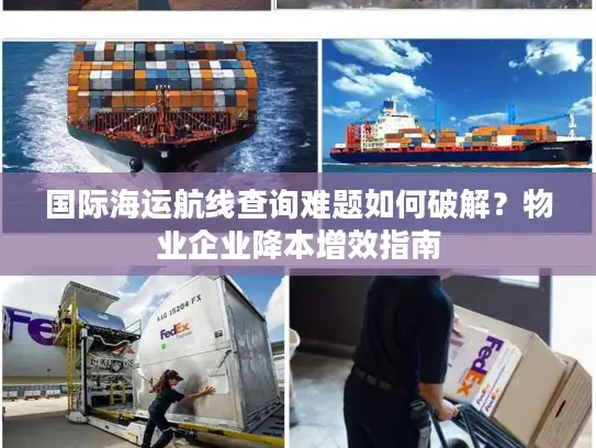 国际海运航线查询难题如何破解？物业企业降本增效指南