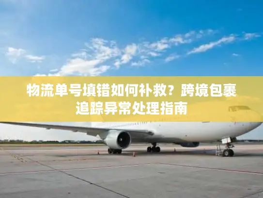物流单号填错如何补救？跨境包裹追踪异常处理指南