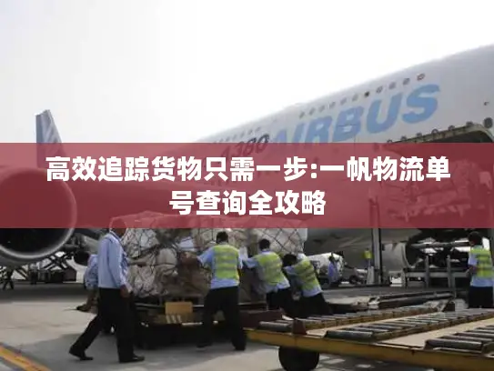 高效追踪货物只需一步:一帆物流单号查询全攻略