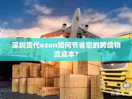 深圳货代ozon如何节省您的跨境物流成本?