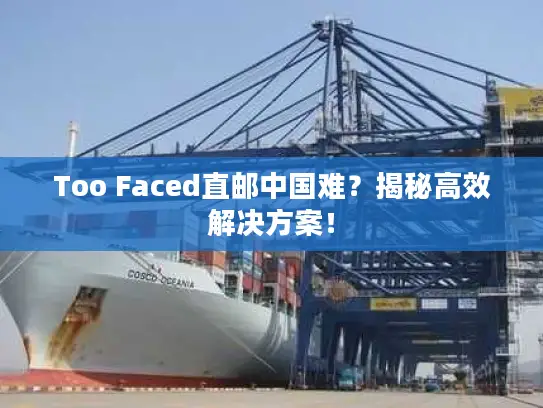 Too Faced直邮中国难？揭秘高效解决方案！