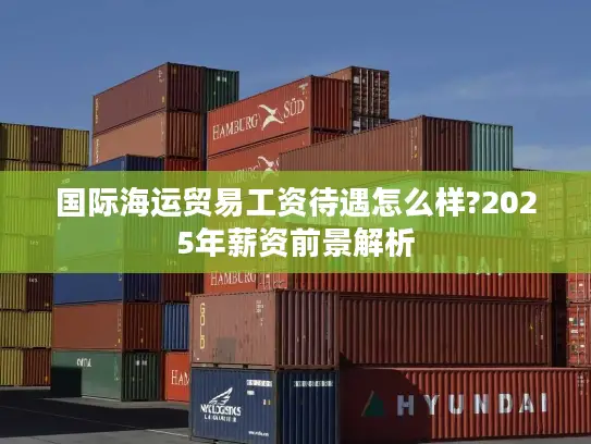 国际海运贸易工资待遇怎么样?2025年薪资前景解析