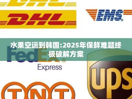 水果空运到韩国:2025年保鲜难题终极破解方案
