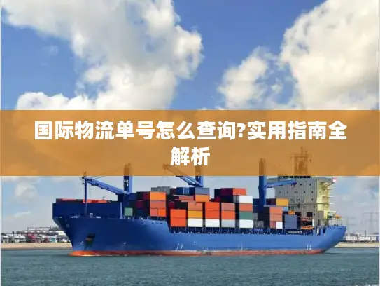 国际物流单号怎么查询?实用指南全解析