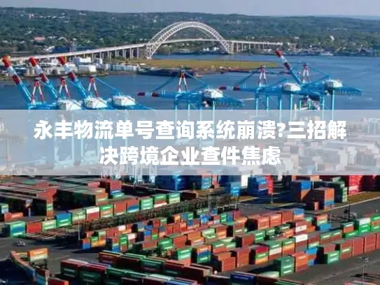 永丰物流单号查询系统崩溃?三招解决跨境企业查件焦虑