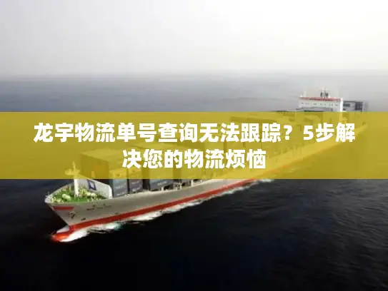 龙宇物流单号查询无法跟踪？5步解决您的物流烦恼