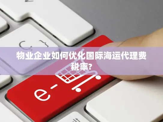 物业企业如何优化国际海运代理费税率?