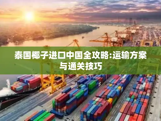 泰国椰子进口中国全攻略:运输方案与通关技巧