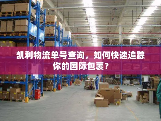 凯利物流单号查询，如何快速追踪你的国际包裹？