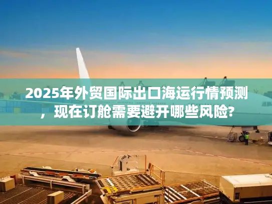 2025年外贸国际出口海运行情预测，现在订舱需要避开哪些风险?
