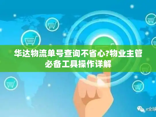 华达物流单号查询不省心?物业主管必备工具操作详解