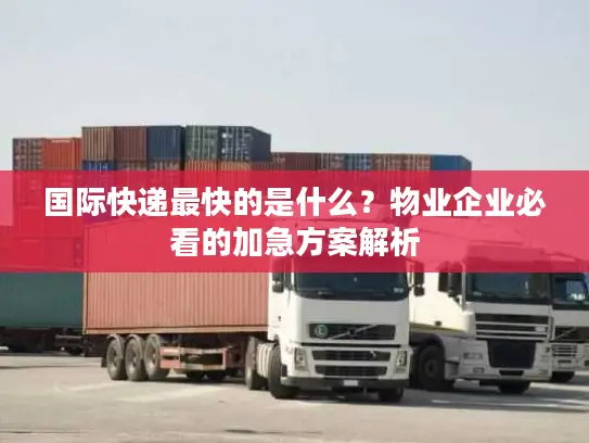 国际快递最快的是什么？物业企业必看的加急方案解析