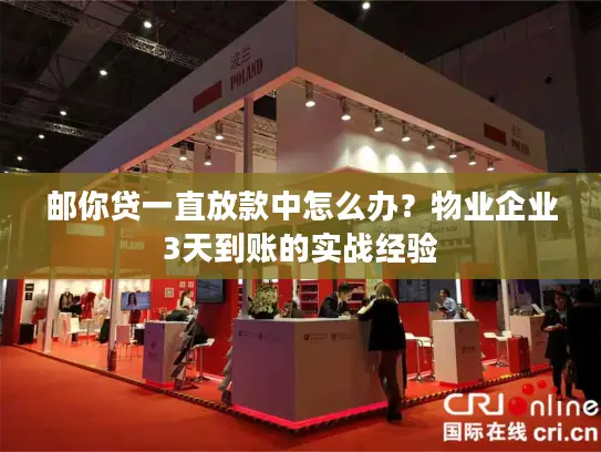 邮你贷一直放款中怎么办？物业企业3天到账的实战经验