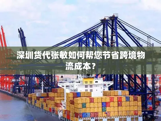 深圳货代张敏如何帮您节省跨境物流成本？