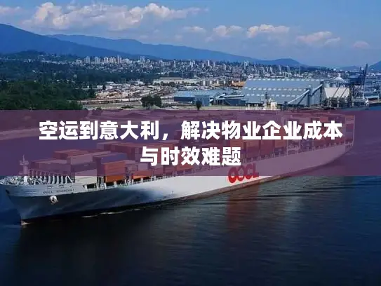 空运到意大利，解决物业企业成本与时效难题