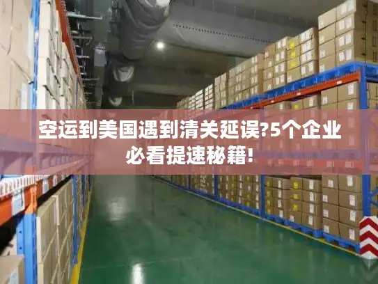 空运到美国遇到清关延误?5个企业必看提速秘籍!