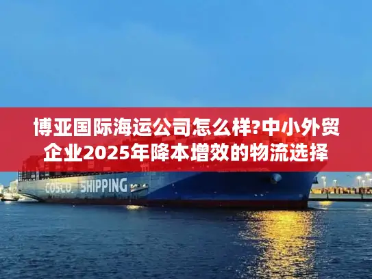 博亚国际海运公司怎么样?中小外贸企业2025年降本增效的物流选择