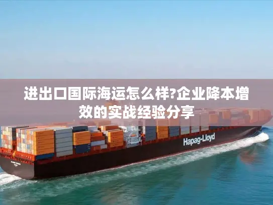 进出口国际海运怎么样?企业降本增效的实战经验分享